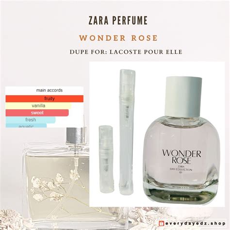 dupe perfume zara wonder rose|zara marshmallow addiction dupe.